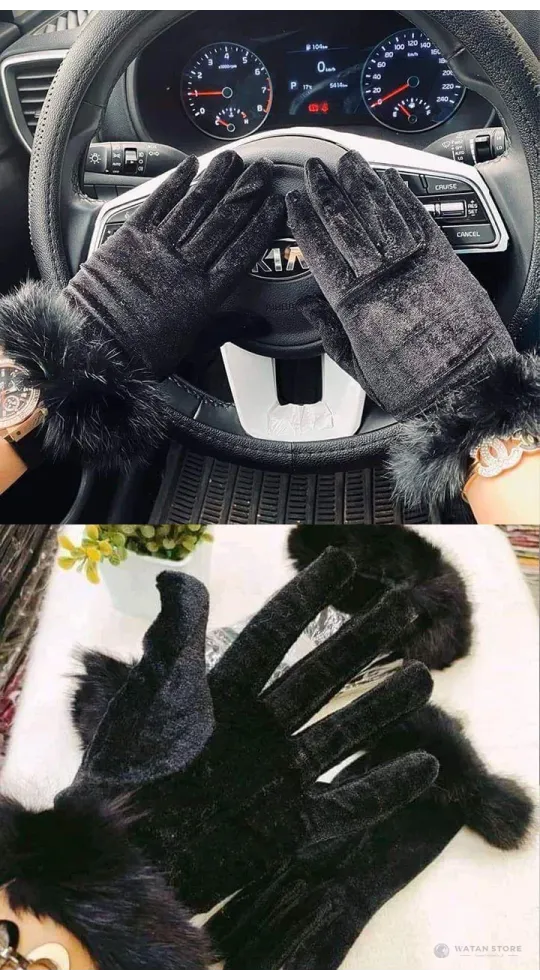 كفوف مخمل