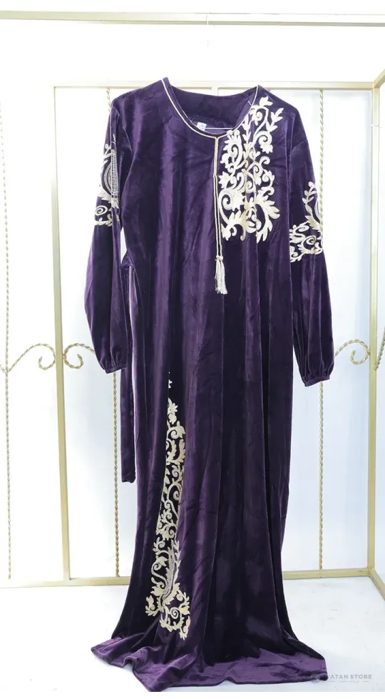 دشداشه مخمل مروة