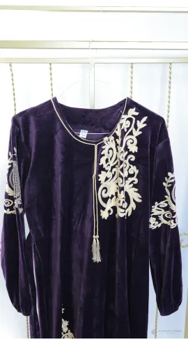 دشداشه مخمل مروة