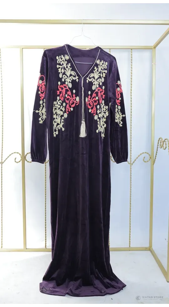 دشداشه مخمل هدى