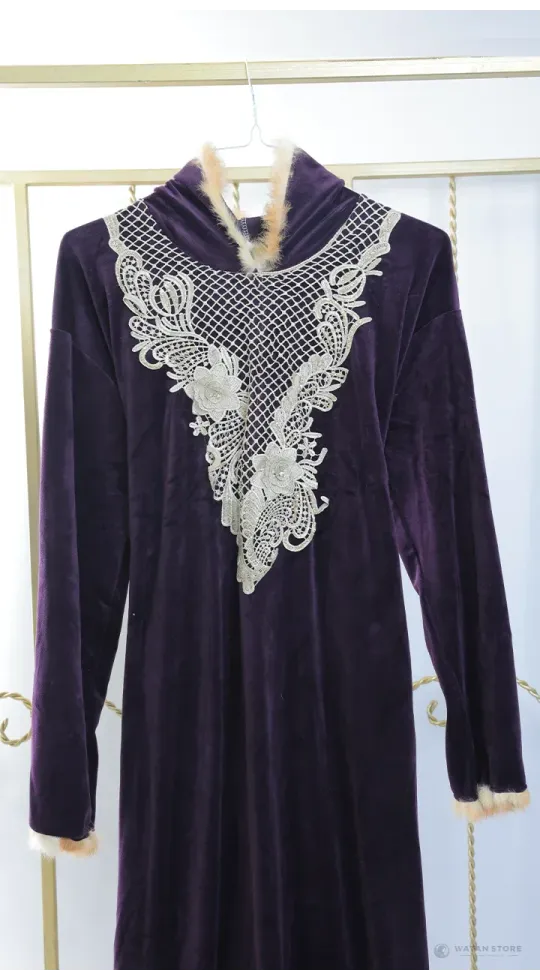 دشداشه مخمل نور