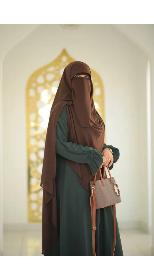 نقاب ماليزي خمس قطع(اسكارف)